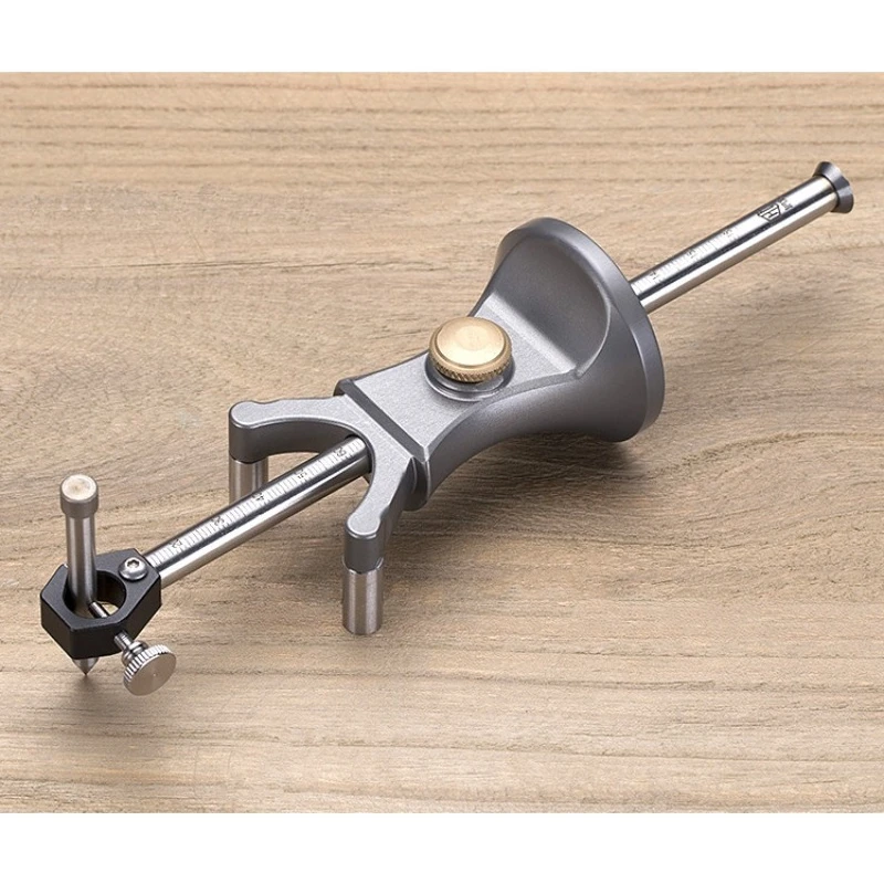 Woodworking Scribe Carpenter Arc Straight Line Dual Purpose Scribe DIY Creative Tools