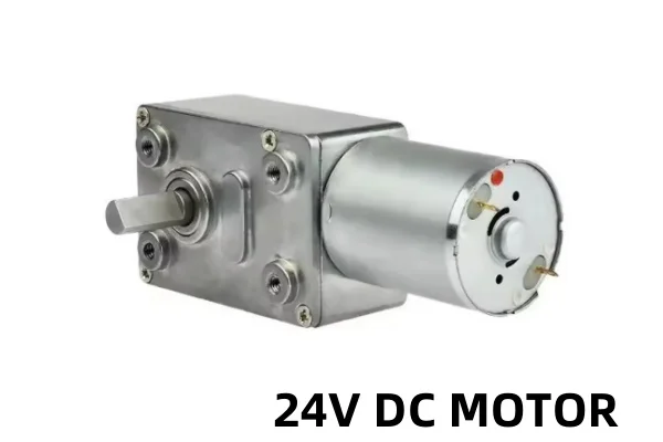370 Reversibile Coppia elevata Ingranaggio a vite senza fine DC 12V Motore di riduzione CCW/CW Motore di guida elettrico 150 giri/min per auto giocattolo robot fai da te