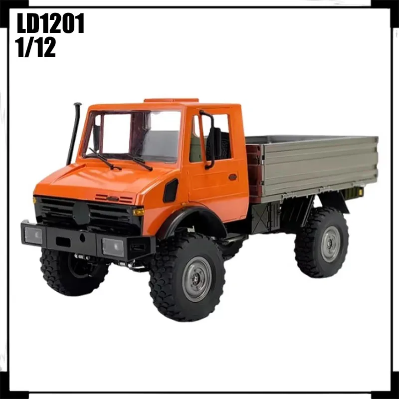 rc car Ld1201 Unimog 1/12 Remote-controlled Electric Rc Model Off-road Climbing Vehicle Differential Lock Door Bridge Toy Gift