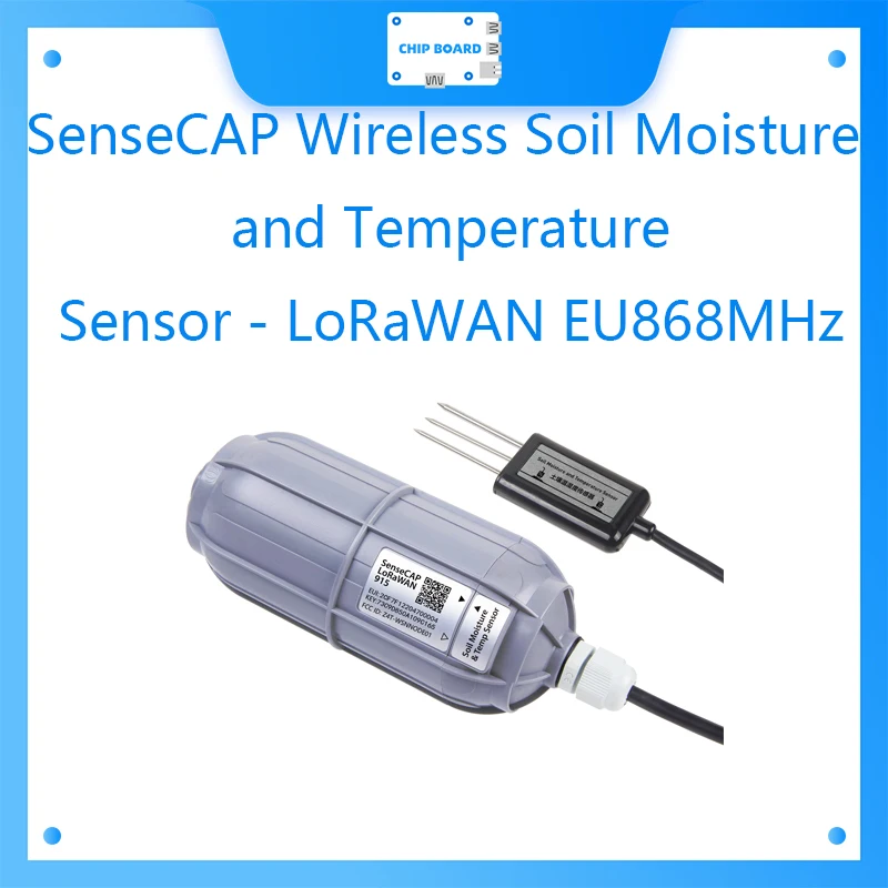 SenseCAP Wireless Soil Moisture and Temperature Sensor - LoRaWAN EU868MHz