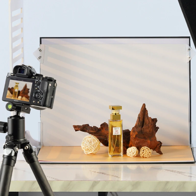Selens 16.5X11inch 12Pcs 22Patterns Product Photography Backdrops Kit Photo Background with Carrying Bag for Food/Makeup/Jewelry
