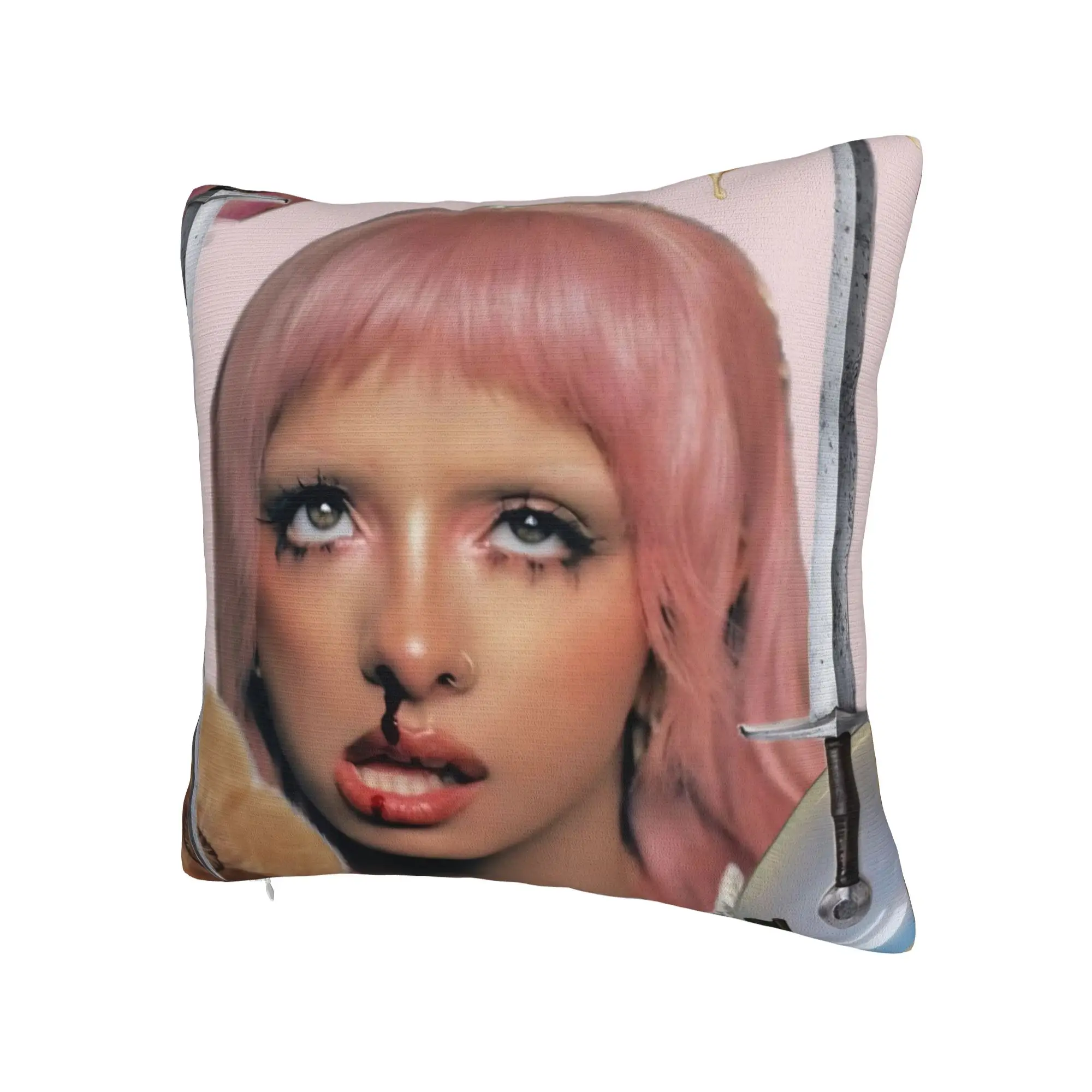 Decorative Pillowcases Melanies Martinez Hades Album 2026 Product Seater  Throw Pillow Case Cover Square Multi-Size