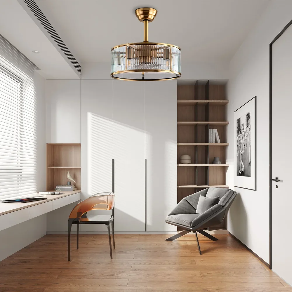 18인치 빈티지 농가 천장 선풍기 - 양면 블레이드, 3단 속도, 타이머 기능 - 침실에 적합(10-15) ㎡   룸 커버리지)