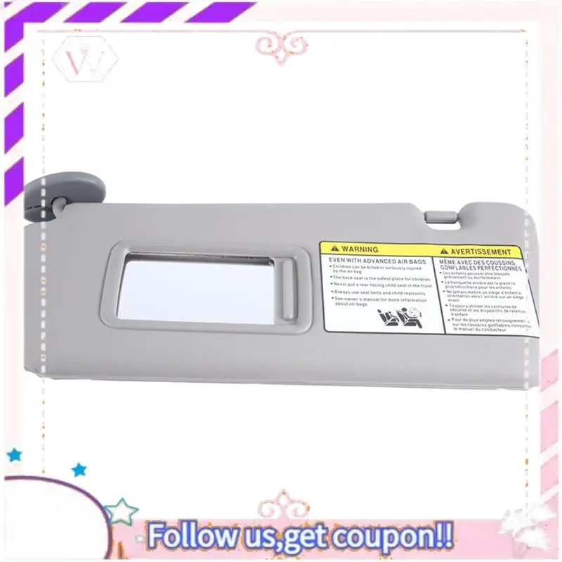 

Portable Gray Car Driver Sunvisor Shade For Toyota RAV4 2004-2005 74320-42420-B0 Replacement Accessories