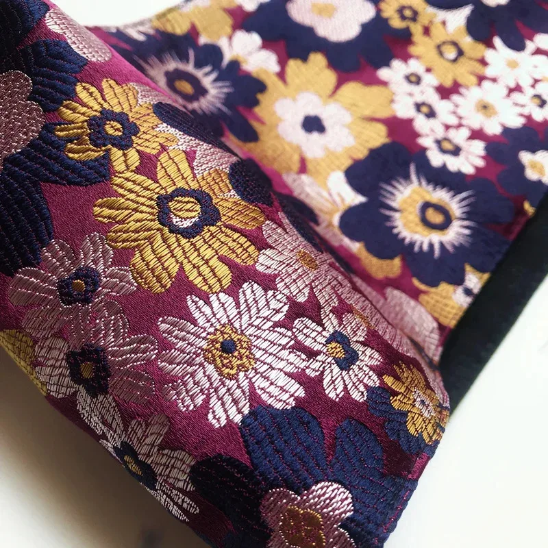 2023New 15 ألوان الرجعية اليابانية الملابس التقليدية حزام للمرأة التطريز أوبي حزام كيمونو الأزهار طباعة الملحقات