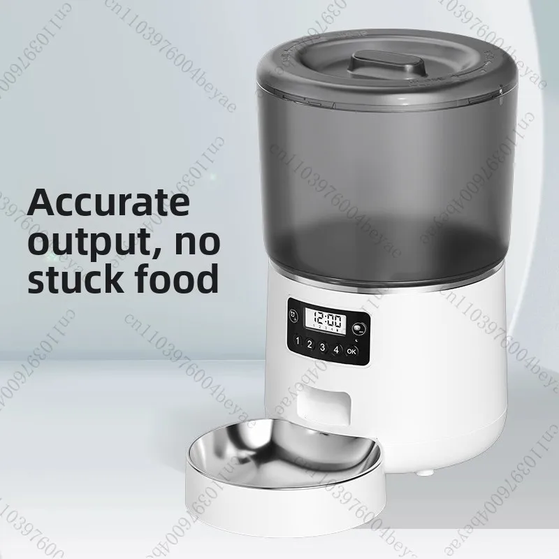 

Интеллектуальная кормушка для домашних животных 4L/6LAPP с таймером голосовой трансляции WIFI, автоматическая машина для кормления кошек и собак