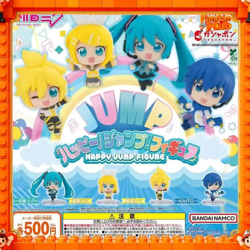 

In Stock Genuine Bandai Hatsune Miku Jump Figurine Gp Model Toy Gift For Fans, about 45 mm