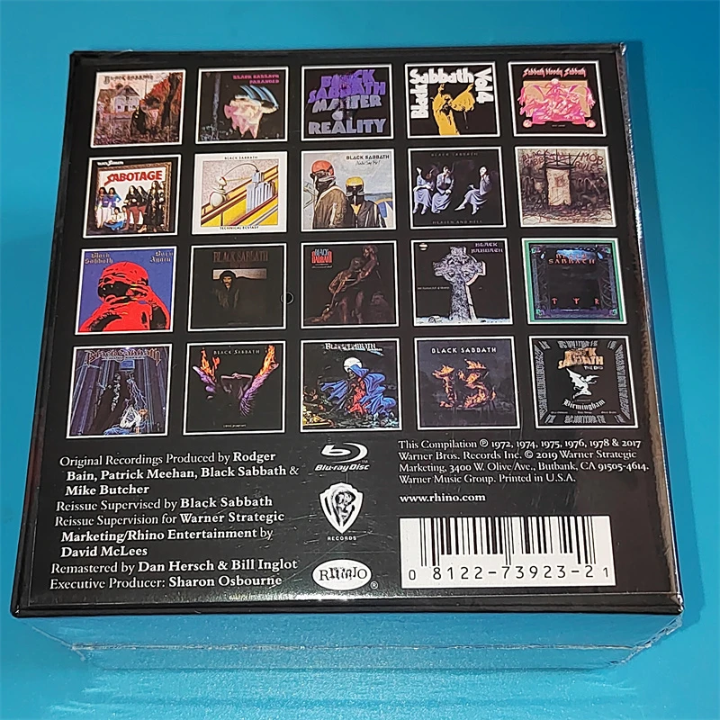 Imagem -02 - Álbum de Caixa de Presente de Coleção de cd de Música de Banda de Rock de Heavy Metal Britânico 19702023 22cd Mais 1bd