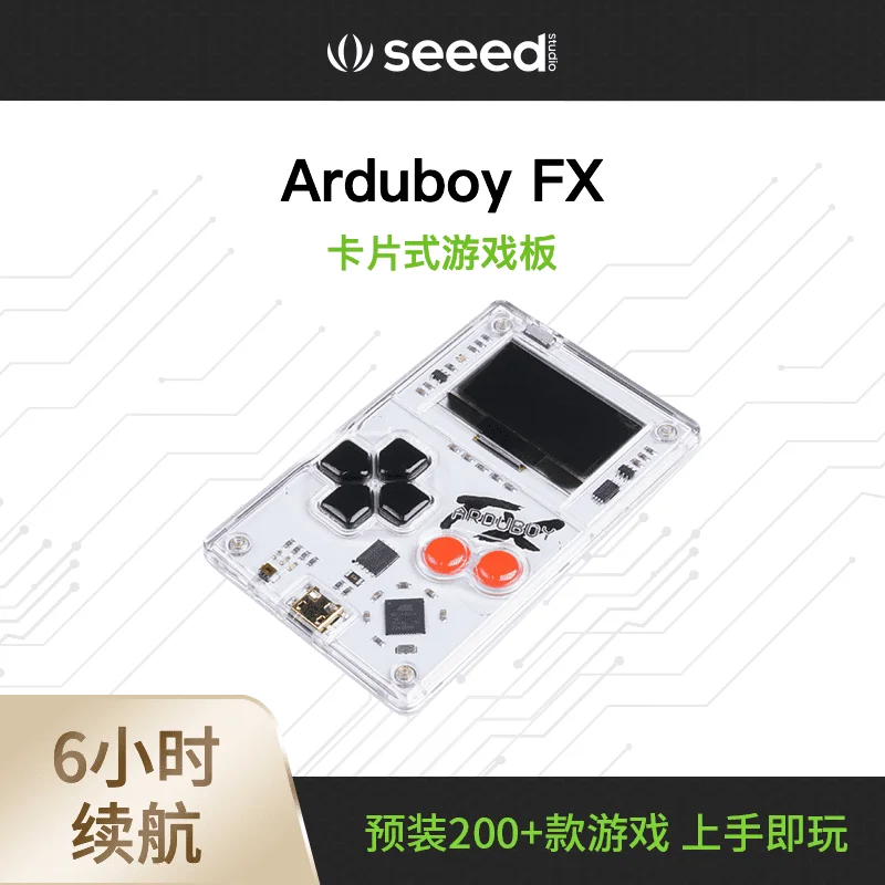 Arduboy FX programowalne gry retro handheld zabawki prezent Arduino programowania edukacji badania 114992444 ArduboyFX