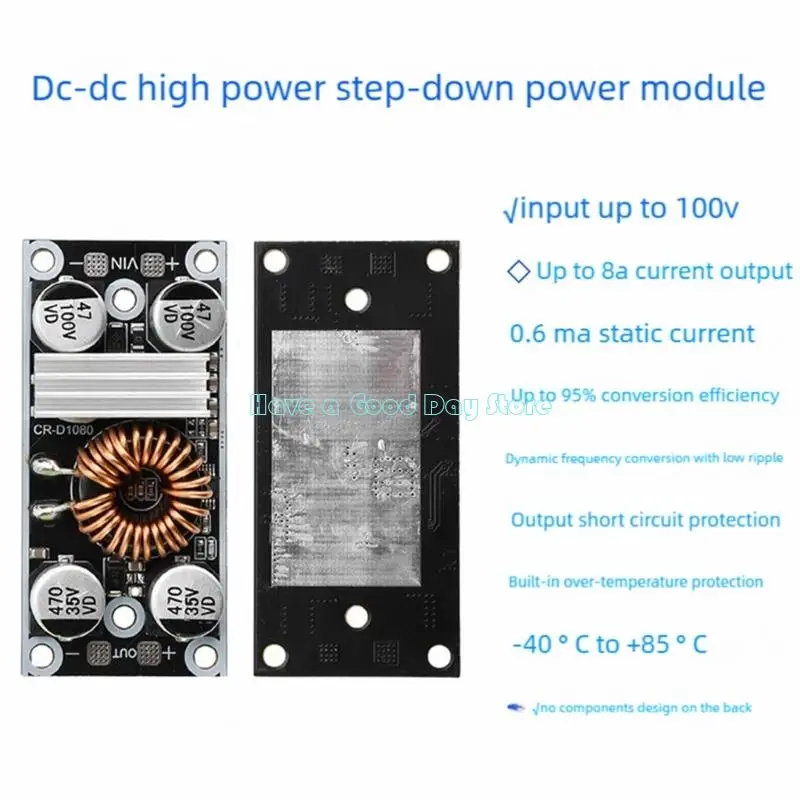 462D Energy Efficient Steps Down Power Supply for 100V to 5V 12V Conversion Minimizing Thermal Issue in Industrial