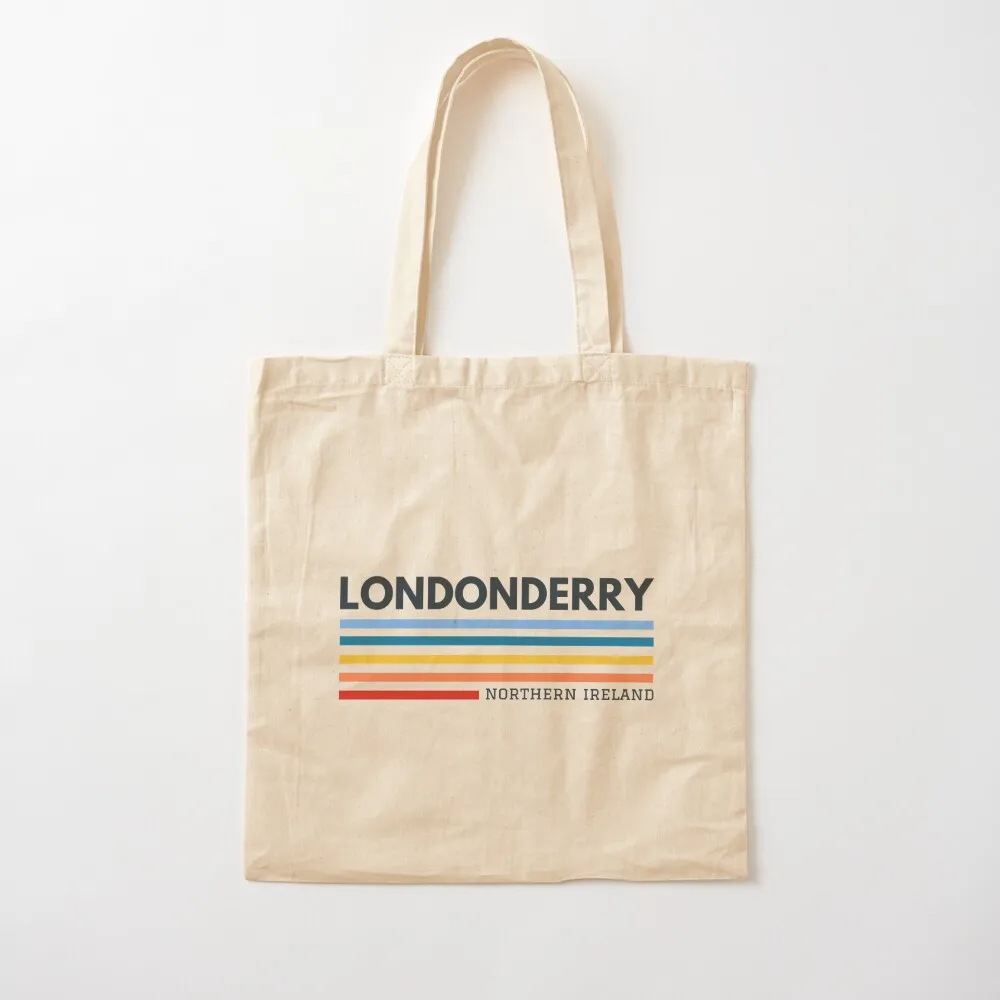 

Londonderry City Northern Ireland Tote Bag eco pack Shopper Canvas Tote Bag