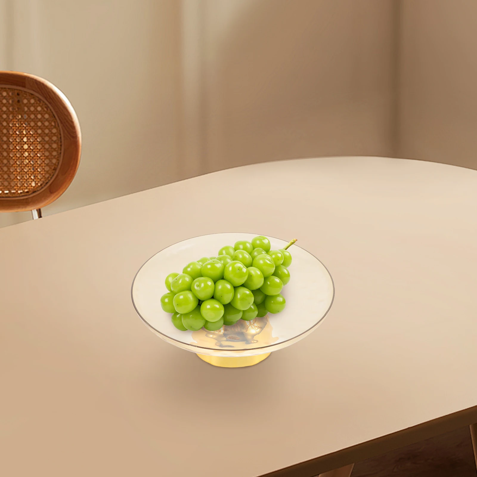 

Multifunctional Fruit Tray Vintage Dessert Display Stand for Party Wedding Decorative Serving Platter Kitchen Barware