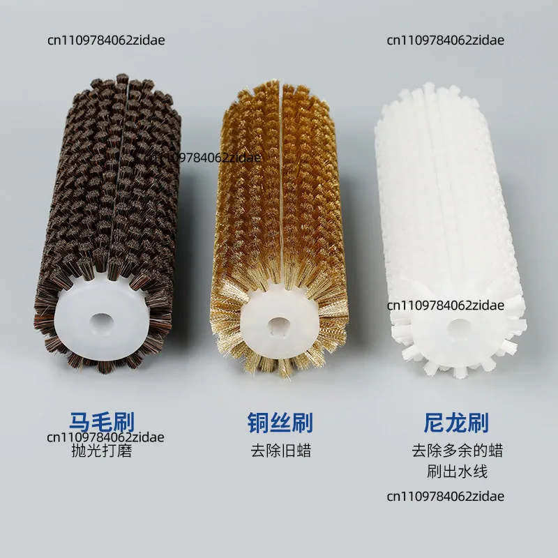 For 30 Cm Nylon/mohair/brush/copper Wire Drum Brush Set for Snowboarding and Skiing Waxing - Electric Drum Brush