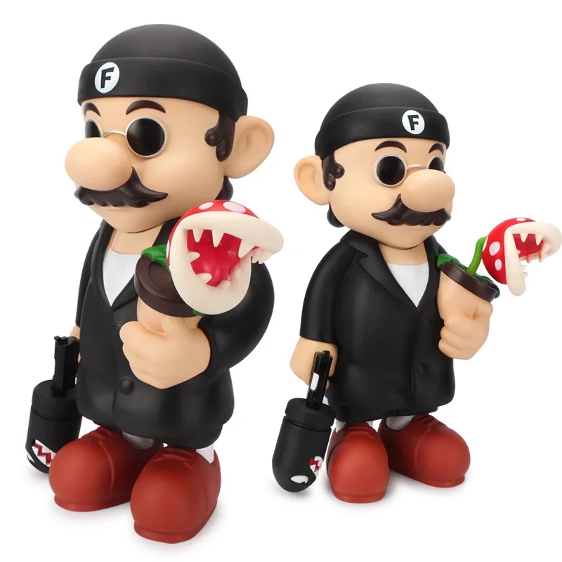 30cm Cartoon Mario Ornament Doll Trendy Toy Figure Large Doll Decorative Supplies Birthday Gifts