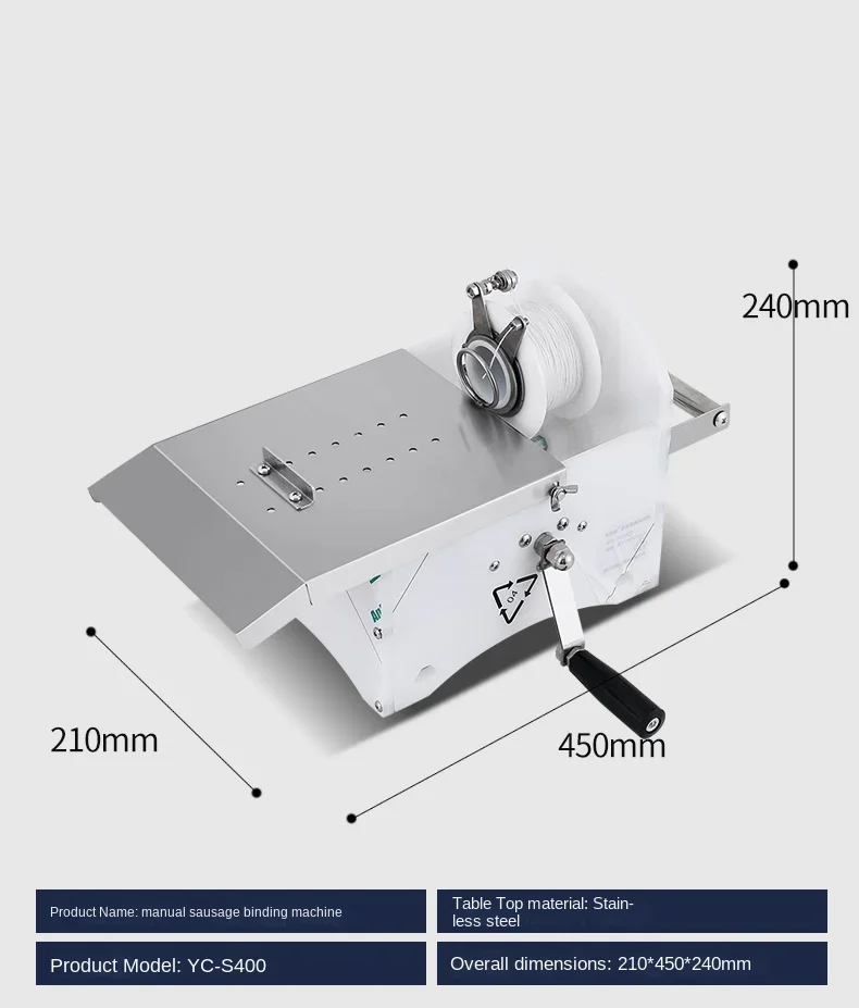 220v Electric Household Commercial Sausage Dynamic Sausage Hot Dog Bundling Machine Automatic Strapping Machine