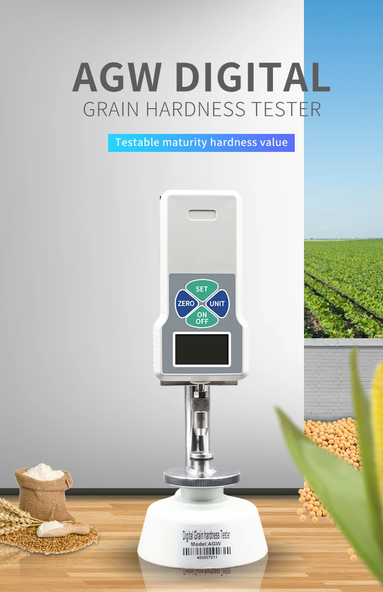 Hardness Tester for Test for Black Nitrogen Phosphorus and Potassium Seed Fodder Paddy Rice Cereal Hardness Tester