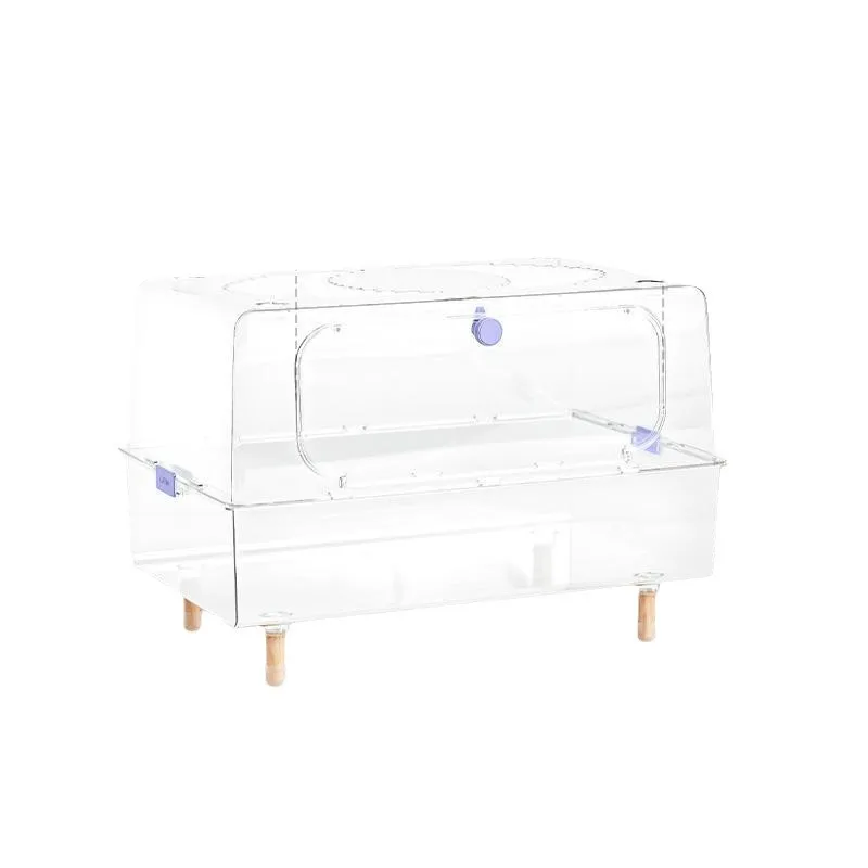 

Hamster Cage TV Shape Luxury Viewing Cage for Pets Reptiles and Small Animals Ideal for Decoration Multi Color Options Available