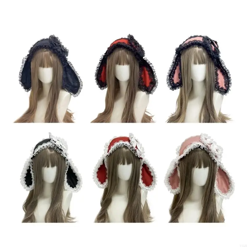 

Fun Headbands Rabbits Makeup Hair Hoop for Party Headwear for Vacation Travel