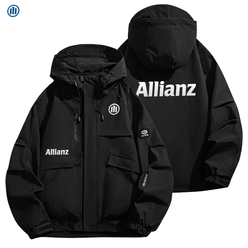 

Allianz 2026 Spring-Autumn Outdoor Cycling and Mountaineering Jacket - Men's Windproof and Waterproof Multi-Pocket Style Coat