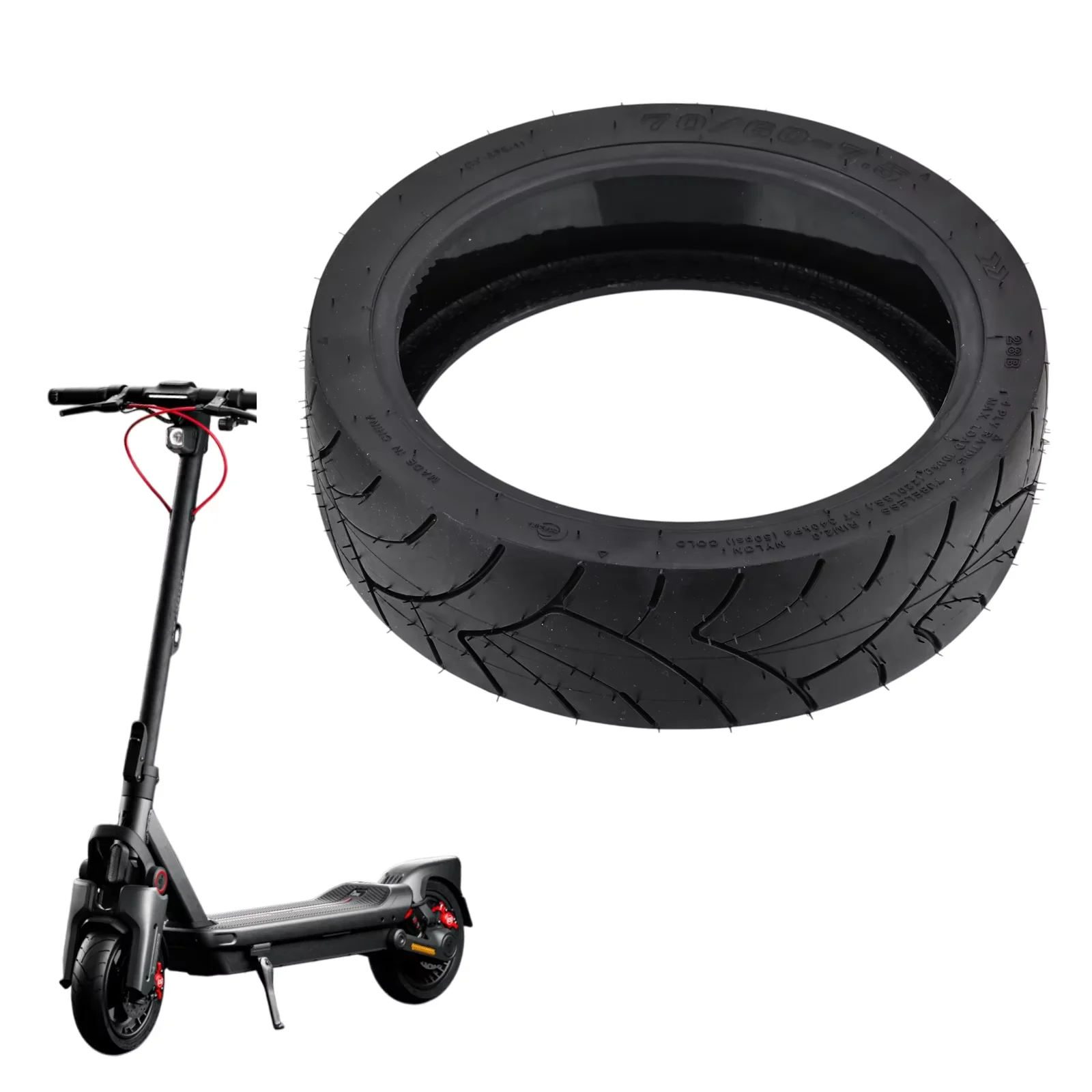 الأصلي هلام فراغ الإطارات ل Segway MAX G3 سكوتر كهربائي ZT3 عجلة 70/60-7.5 لايحتاج أجزاء الشفاء الذاتي