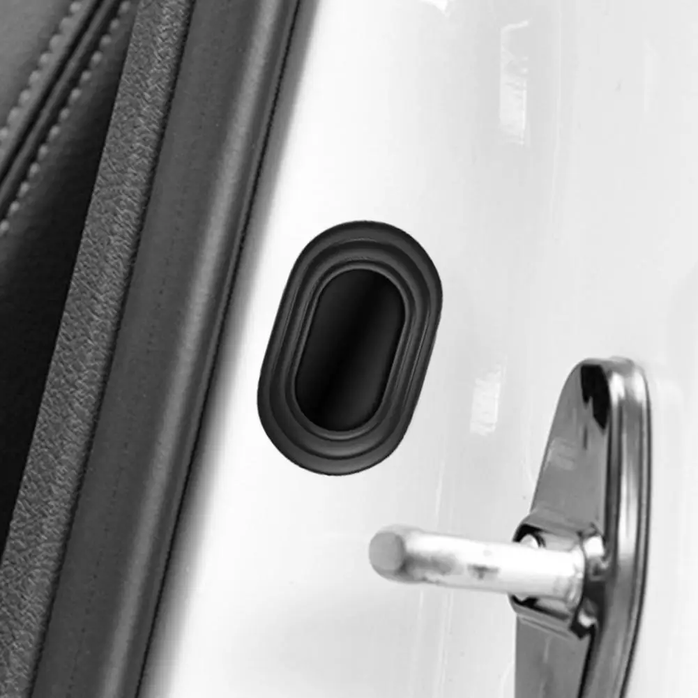 Auto Door Shock Absorber 12pcs Car Door Shock Pads Noise Reduction Adhesive Strips Anti-collision Bumper Stickers Auto Door