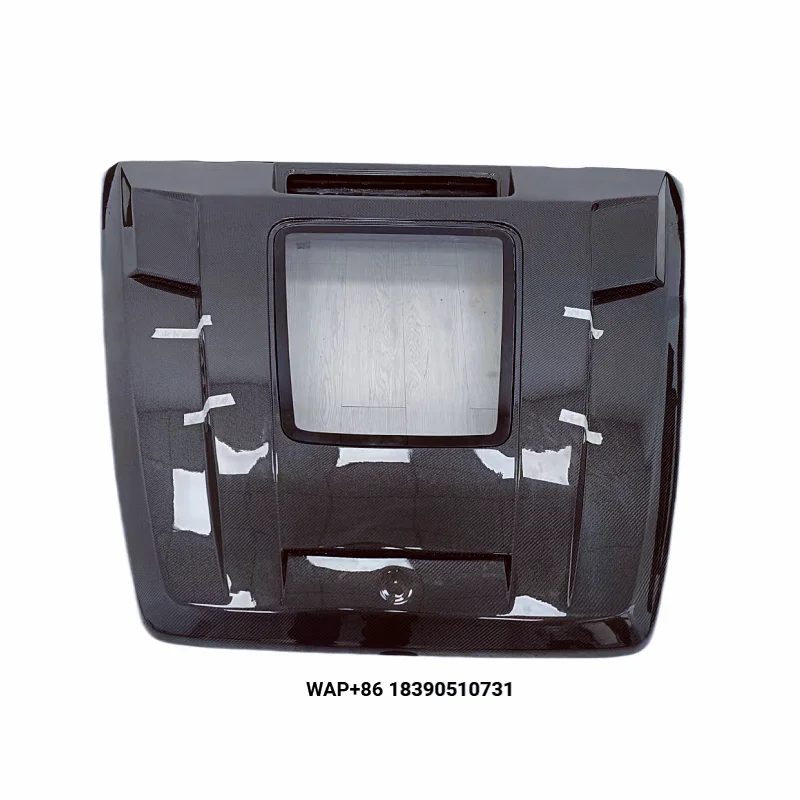 

High Quality 3K Carbon Fiber Semi Transparent Engine Hood for Benz G-Class W464 G350 G500 G550 Body Kit