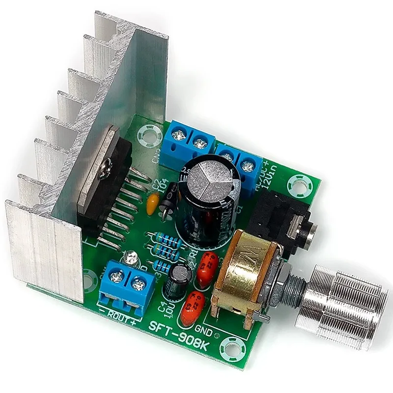SOTAMIA TDA7297 Power Amplifier Board 15Wx2 Stereo Speaker Sound Amplificador Two Channel Digital Audio Amplifiers