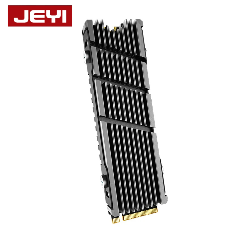JEYI برودة II iCold-2 NVME NGFF M.2 المبرد ورقة التبريد لوحة حرارية SSD المبرد لمحرك PS5/M2 NGFF 2280 NVME الحالة الصلبة