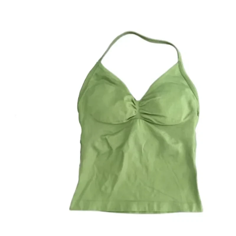 Longline Strappy أعلى عارية الذراعين الصالة الرياضية أعلى المرأة اللياقة البدنية أعلى الصالة الرياضية جميلة الظهر الصدرية تشغيل تجريب الرسن