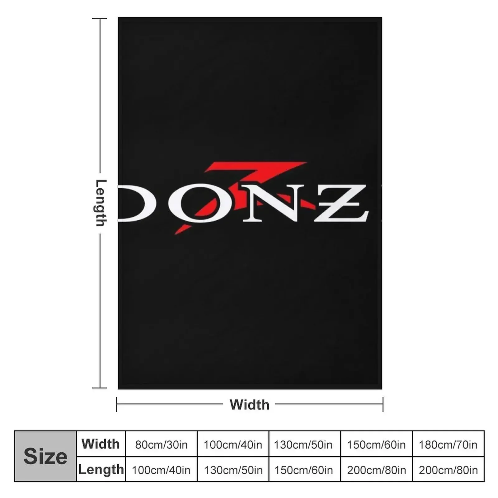 Donzi Boat POCKET SIDE Throw Blanket Fashion Sofas Designers Blankets