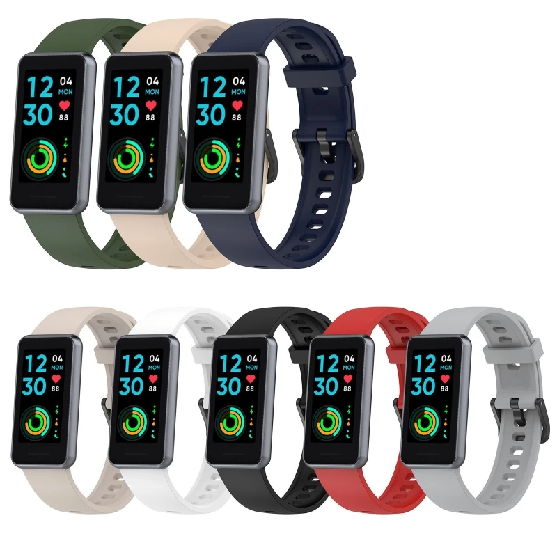 Siliconen Horlogeband Voor Realme Band 2 Horlogeband Armband Vervanging Polsband Voor Realme Band2 Polsband