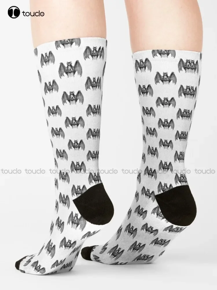 What We Do In The Shadows Bat | Perfect Gift Socks What We Do In The Shadows Sport Socks For Men Custom Gift Unisex Adult