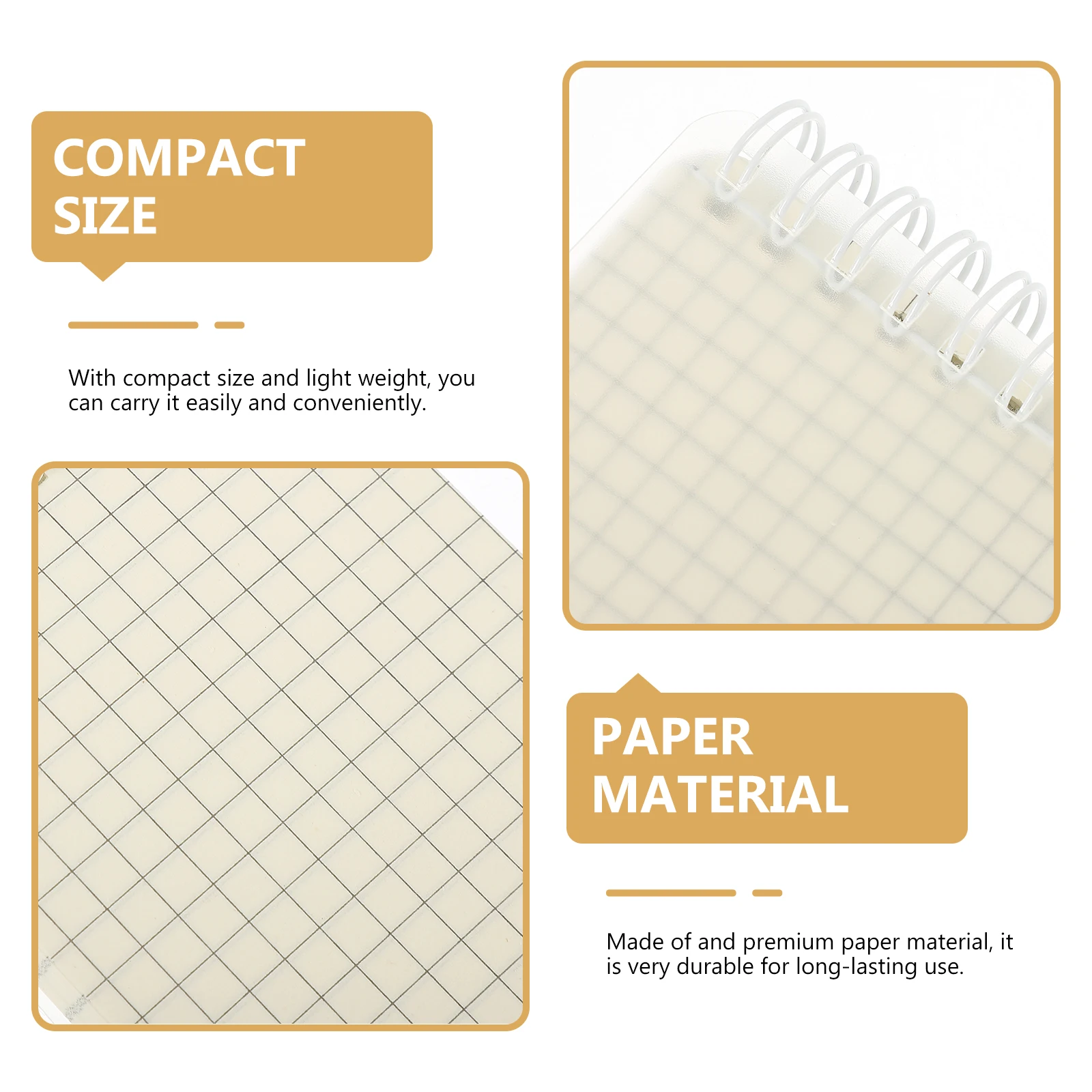 

10pcs Notebooks Simple Small Pocket Notepad Mini Spiral Paper Compact Lightweight Office Use Diary Work