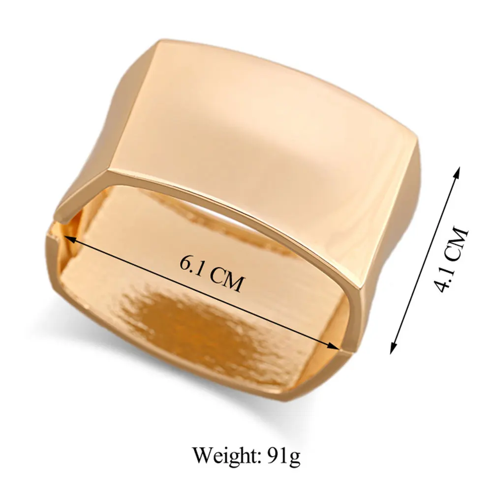 KMVEXO Vintage Matte Metal Africa Tribal Cuff Wide Bangle Women 2024 Trend Gypsy Irregular Bracelet Grunge Jewelry Steampunk Men