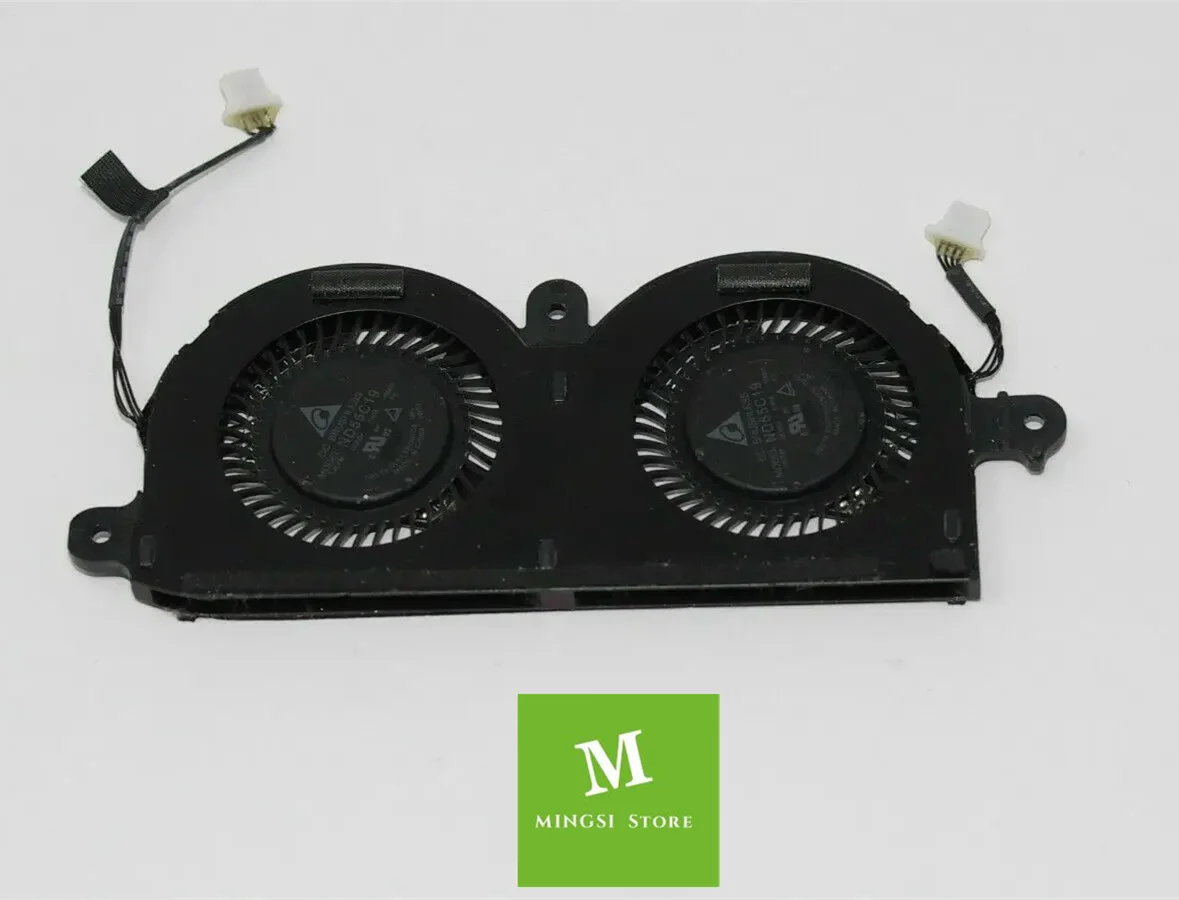 FOR Dell XPS 13 9370  9380 Dual Cooling Fan Assembly 980WH 0980WH