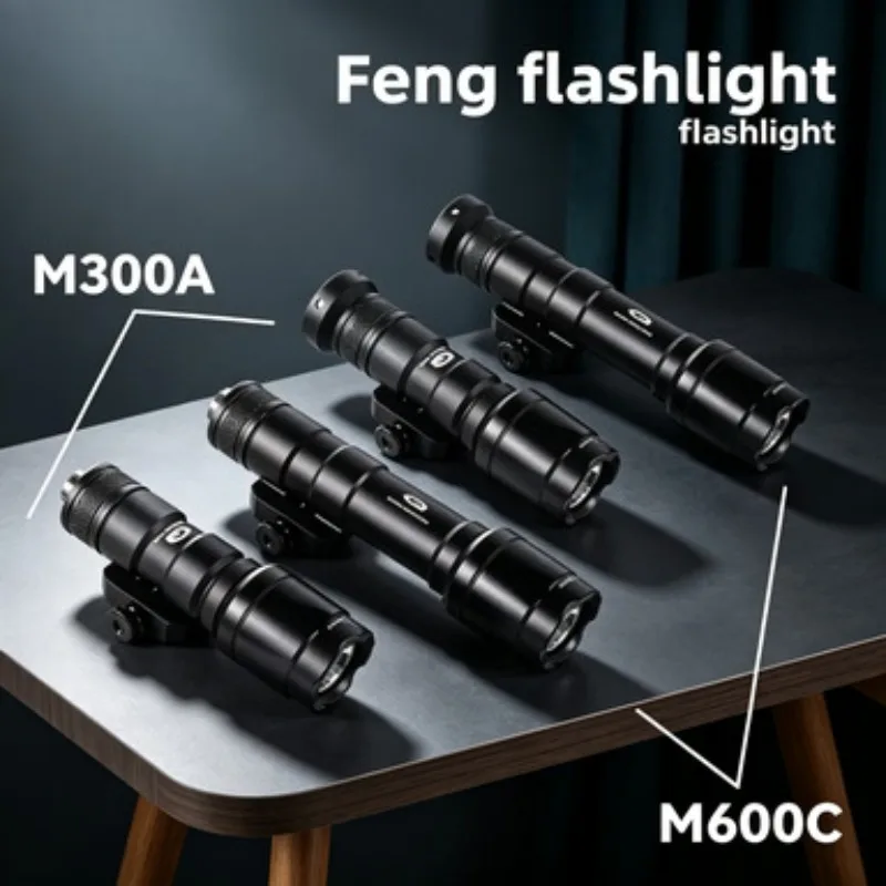 Slim Body M300A Stable Flashlight M600C Side Frame Space Saving Cabinet Storage Parts