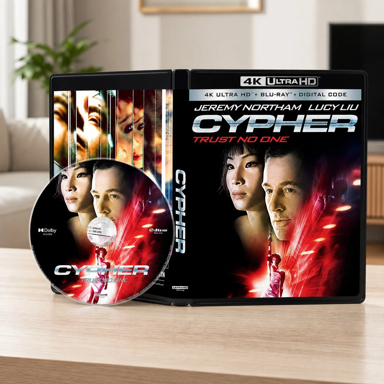 HOT Cypher (2002) 4K UHD Blu-ray Disc, Dolby Vision HighDefinition