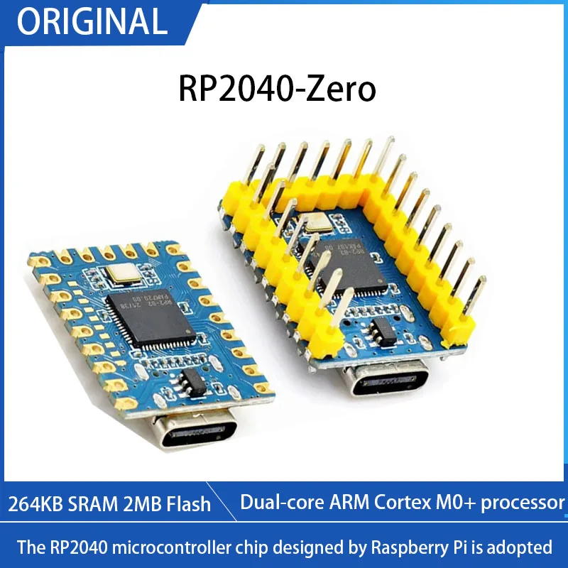 RP2040-Zero processore Dual Core per scheda di sviluppo PICO microcontrollore Raspberry Pi RP2040