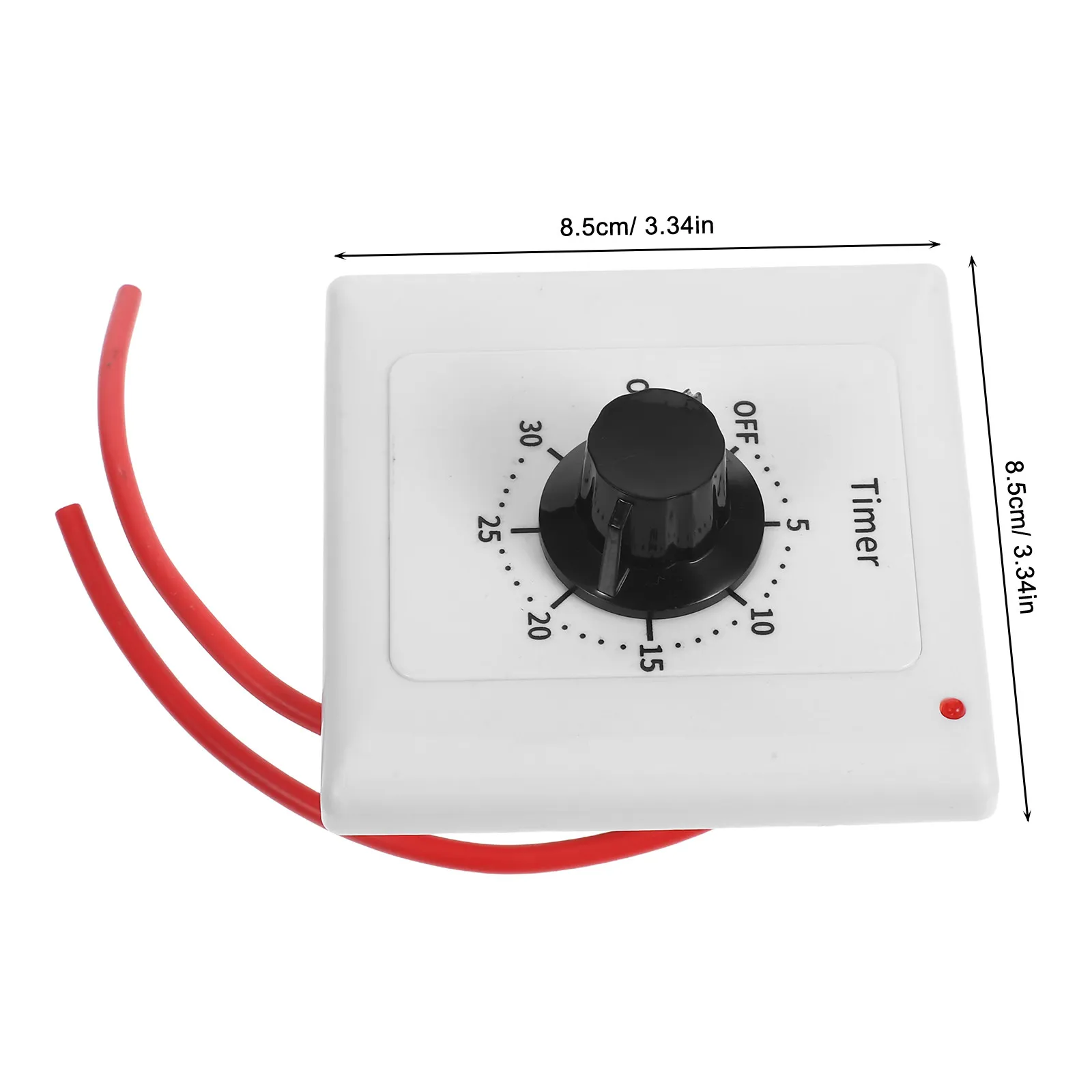 Countdown Timer Switch Device for Bathroom Ventilation Fan Light Control Mechanical Off Timer Switch Unit