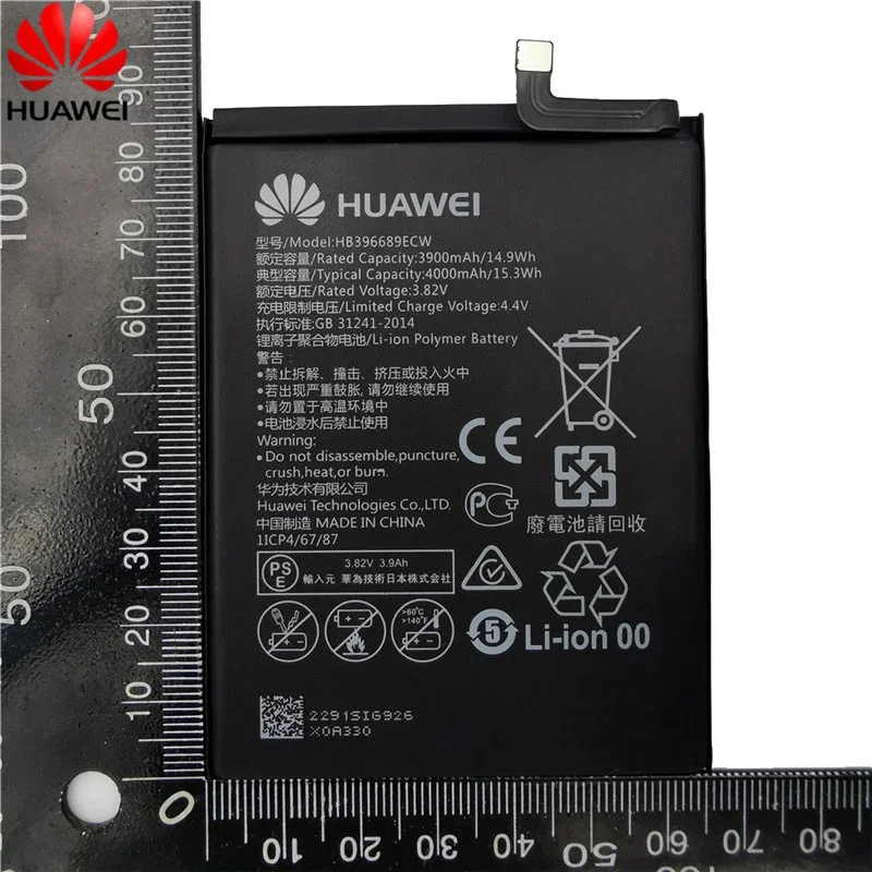 Original Y7 Prime phone battery For Huawei TRT-L53 TRT-L21A TRT-AL00 TL10A Y7 TRT-LX1 /LX2/LX23 Enjoy 7 plus HB406689ECW +Tools