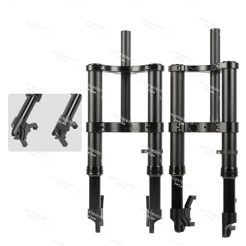 12inch CNC 135mm Width Dual Brake Ebike Fork for FIIDO Q1s Invert Fat Bike Suspension Fork