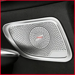 Car Audio Speaker Cover Door Speaker Cover Horn Trim Accessories For Mercedes Benz C Class W206 C200 C220 C260 C300 2022+
