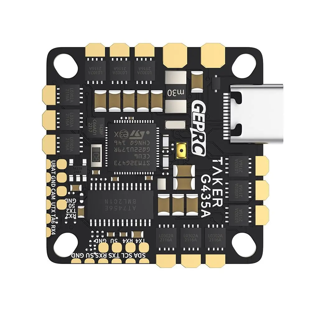 

25.5x25.5mm GEPRC TAKER G4 35A AIO Flight Controller 4in1 ESC 2-4S for Cinelog25 V2 FPV RC Racing Drone