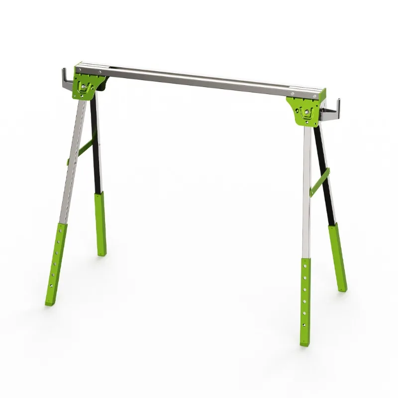 Foldable Woodworking Workbench 500-Pound Capacity Metal Saw Stand Portable Foldable Sawing Workbench NH-SH001-1/2/3