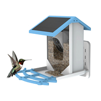 2.5L Bird Feeder WiFi Battery Camera 4MP Outdoor Waterproof Bird Watching Automatic Capture Video Picture AI Bird Recognition