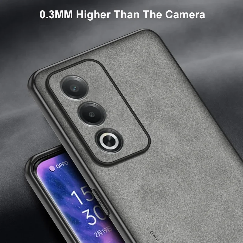 ل ممن لهم A80 حافظة فاخرة بو الجلود جراب هاتف ل ممن لهم A3 برو 5G الغطاء الخلفي ماتي سيليكون للصدمات حماية كاملة كوكه #4