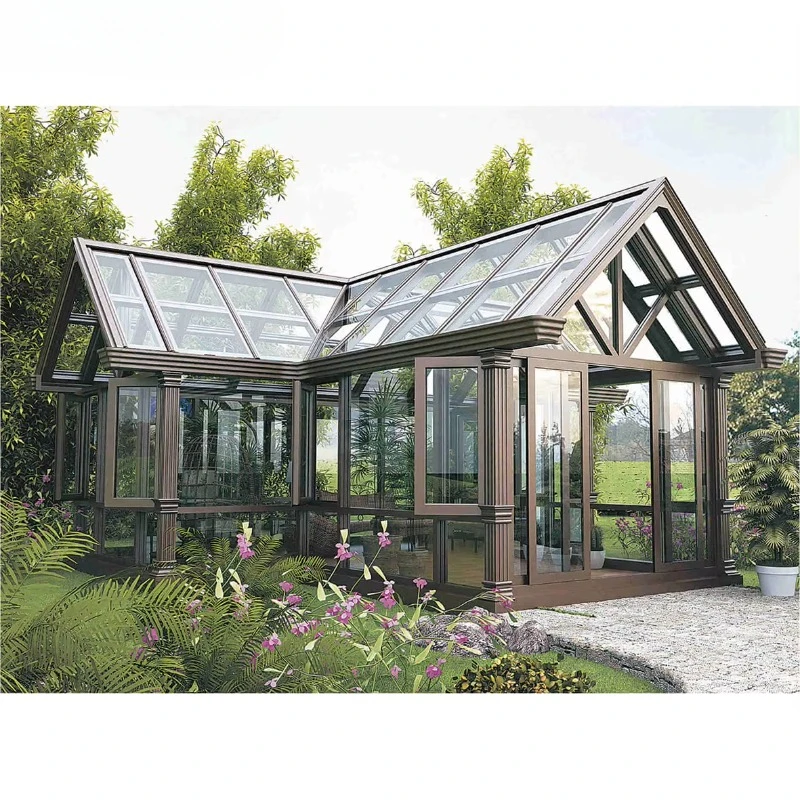 Commercial Solarium Outdoor Aluminum Solarium Patio Insulated Skinny Solarium