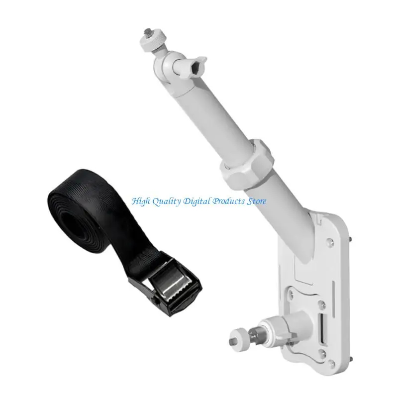 U2JE Heavy Duty 2 In 1 Mount Brackets For Security Camera And Solar Panel With Adjustable Angles And Corrosion Resistant Metal