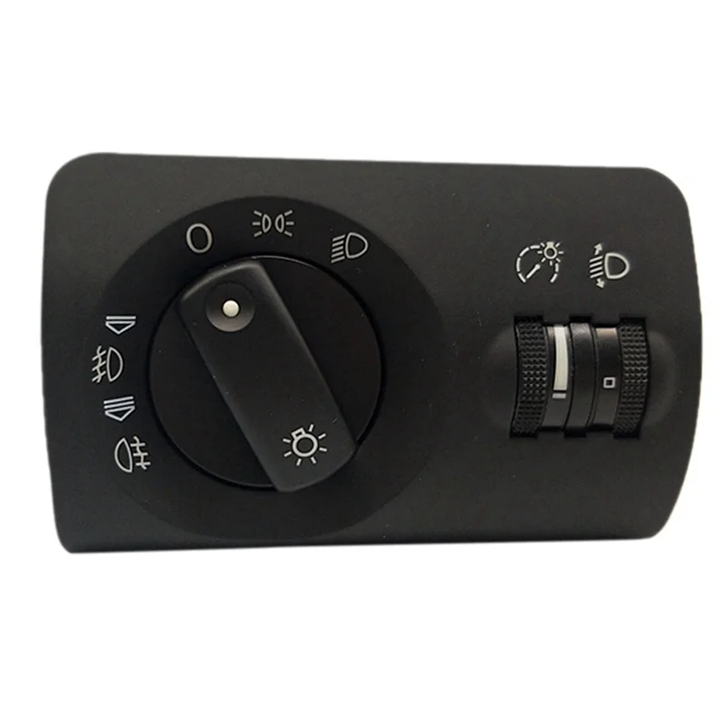 BAAJ-Automotive Headlight Adjustment Switch Headlight Combination Switch Fog Light Switch Knob Parts For  A6 S6 C5 4B1941531