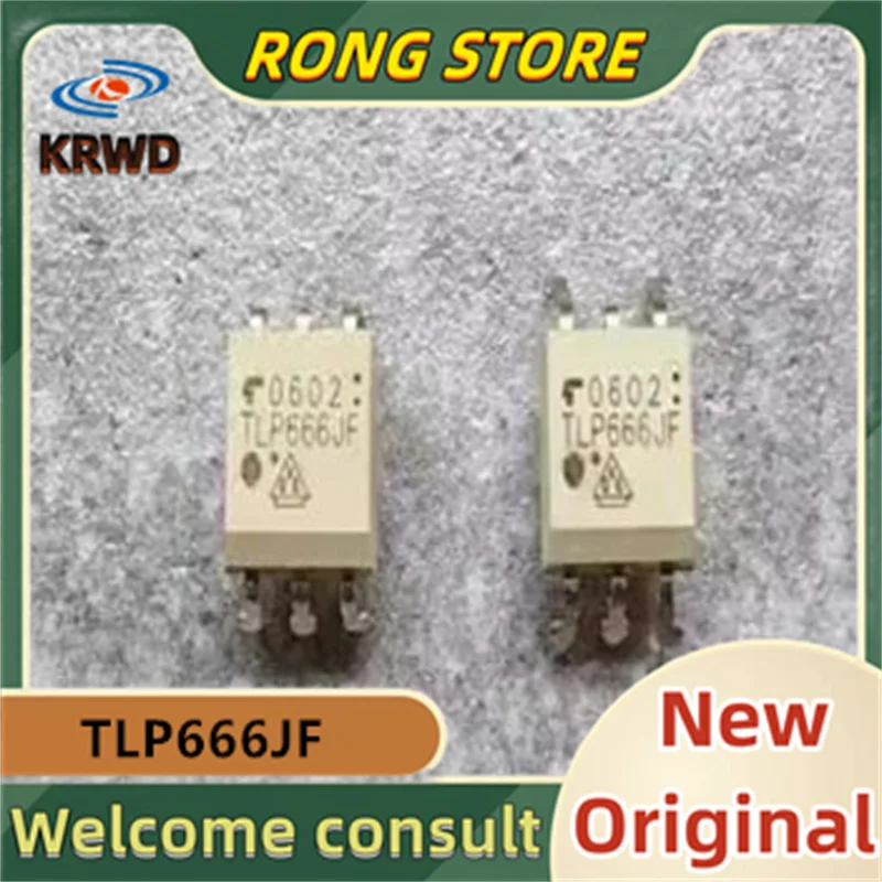 10PCS TLP666JF New Original  TLP666JF(D4.S.C.F) DIP-5